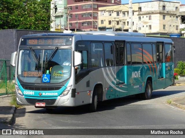 Vianel > Auto Viação Pioneira 02061 na cidade de Contagem, Minas Gerais, Brasil, por Matheus Rocha. Número da foto: #7440058.