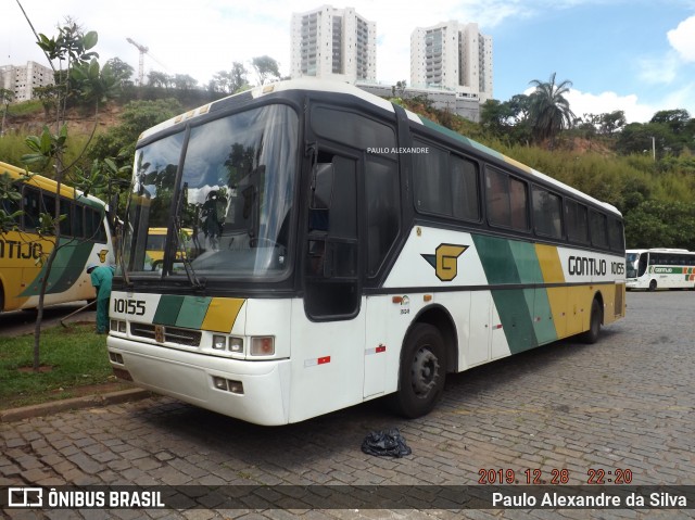 Empresa Gontijo de Transportes 10155 na cidade de Belo Horizonte, Minas Gerais, Brasil, por Paulo Alexandre da Silva. ID da foto: 7440203.