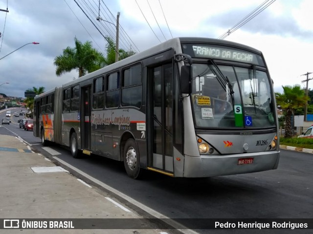 Rápido Campinas 10286 na cidade de Franco da Rocha, São Paulo, Brasil, por Pedro Henrique Rodrigues . ID da foto: 7438414.