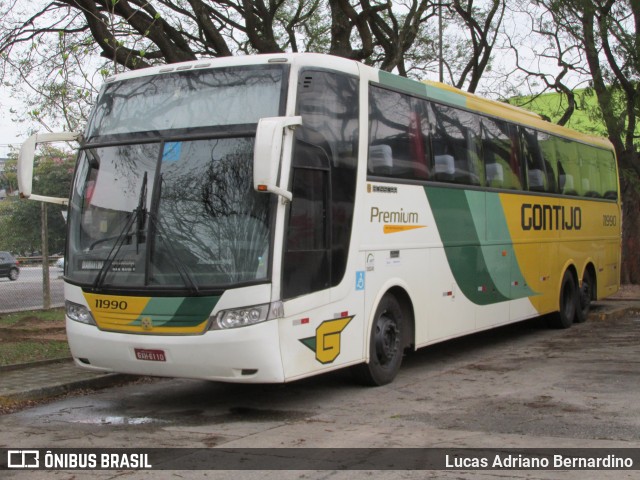 Empresa Gontijo de Transportes 11990 na cidade de São Paulo, São Paulo, Brasil, por Lucas Adriano Bernardino. ID da foto: 7438209.