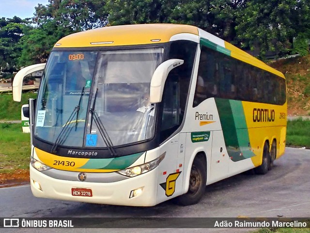 Empresa Gontijo de Transportes 21430 na cidade de Belo Horizonte, Minas Gerais, Brasil, por Adão Raimundo Marcelino. Número da foto: #7440490.
