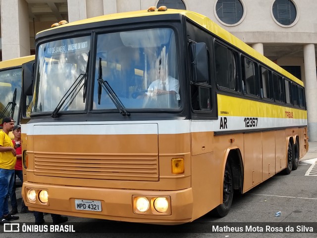 Ônibus Particulares 12367 na cidade de São Paulo, São Paulo, Brasil, por Matheus Mota Rosa da Silva. ID da foto: 7443400.