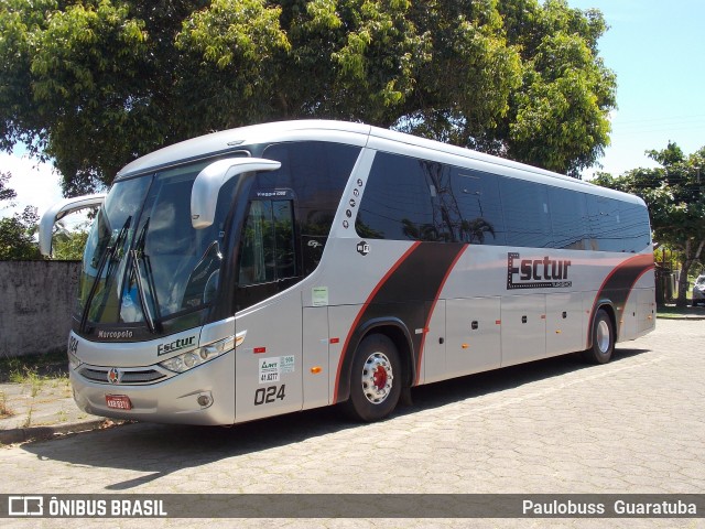 Esctur Turismo 024 na cidade de Guaratuba, Paraná, Brasil, por Paulobuss  Guaratuba. Número da foto: #7444266.