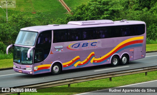 JBC Turismo 4005 na cidade de Santa Isabel, São Paulo, Brasil, por Rudnei Aparecido da Silva. ID da foto: 7441989.