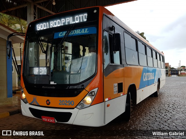 Advance Catedral Transportes 20290 na cidade de Luziânia, Goiás, Brasil, por William Gabriel. Número da foto: #7441646.