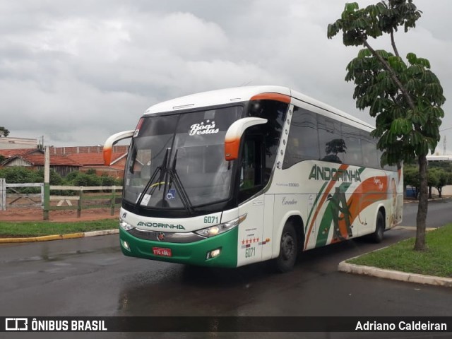 Empresa de Transportes Andorinha 6071 na cidade de Piacatu, São Paulo, Brasil, por Adriano Caldeiran. ID da foto: 7443979.