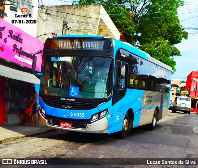 Transwolff Transportes e Turismo 6 6335 na cidade de São Paulo, São Paulo, Brasil, por Lucas Santos da Silva. Número da foto: #7441507.