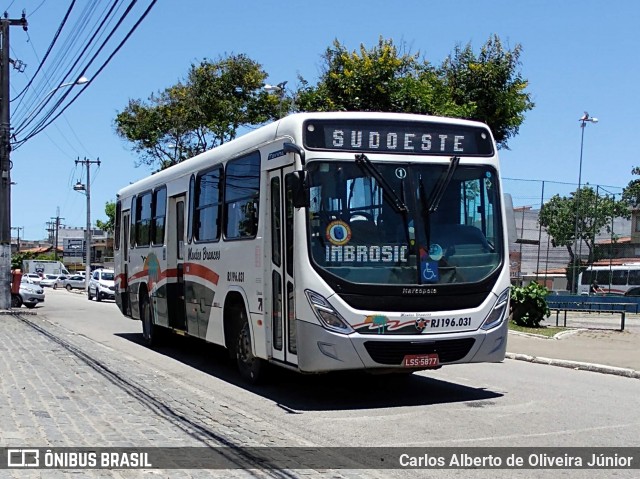 Viação Montes Brancos RJ 196.031 na cidade de Cabo Frio, Rio de Janeiro, Brasil, por Carlos Alberto de Oliveira Júnior. ID da foto: 7444245.