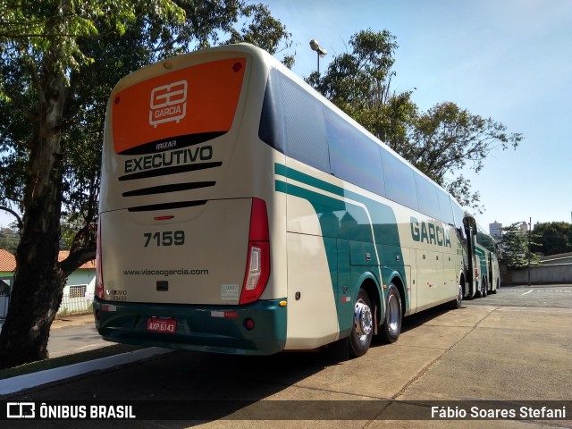 Viação Garcia 7159 na cidade de Cambé, Paraná, Brasil, por Fábio Soares Stefani. ID da foto: 7443013.