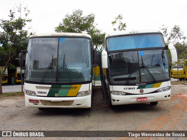 Empresa Gontijo de Transportes 3160 na cidade de Belo Horizonte, Minas Gerais, Brasil, por Tiago Wenceslau de Souza. ID da foto: 7443415.