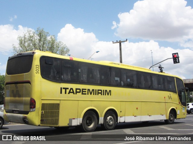 Viação Itapemirim 5033 na cidade de Teresina, Piauí, Brasil, por José Ribamar Lima Fernandes. ID da foto: 7442931.