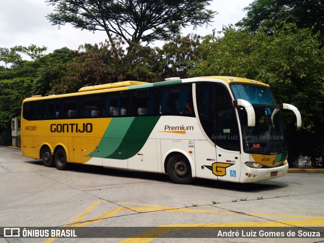 Empresa Gontijo de Transportes 14720 na cidade de São Paulo, São Paulo, Brasil, por André Luiz Gomes de Souza. ID da foto: 7443497.