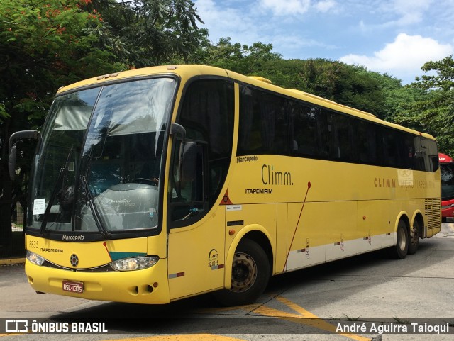 Viação Itapemirim 8835 na cidade de São Paulo, São Paulo, Brasil, por André Aguirra Taioqui. ID da foto: 7441940.