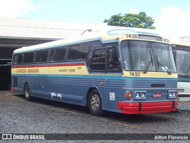 Expresso Araguari 1430 na cidade de Uberlândia, Minas Gerais, Brasil, por Ailton Florencio. ID da foto: 7444296.