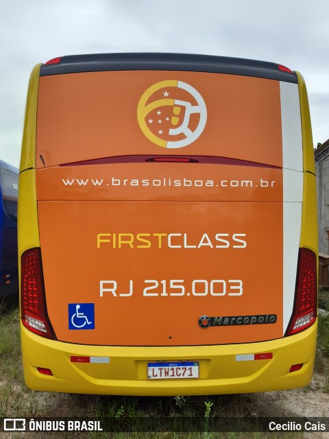 Empresa de Transportes Braso Lisboa RJ215.003 na cidade de Rio de Janeiro, Rio de Janeiro, Brasil, por Cecilio Cais. Número da foto: #7443090.