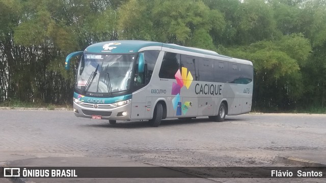 Cacique Transportes 4475 na cidade de Cruz das Almas, Bahia, Brasil, por Flávio  Santos. Número da foto: #7443111.