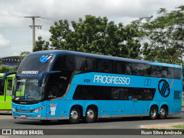 Auto Viação Progresso 6129 na cidade de Teresina, Piauí, Brasil, por Ruan Silva Andrade. ID da foto: 7442443.