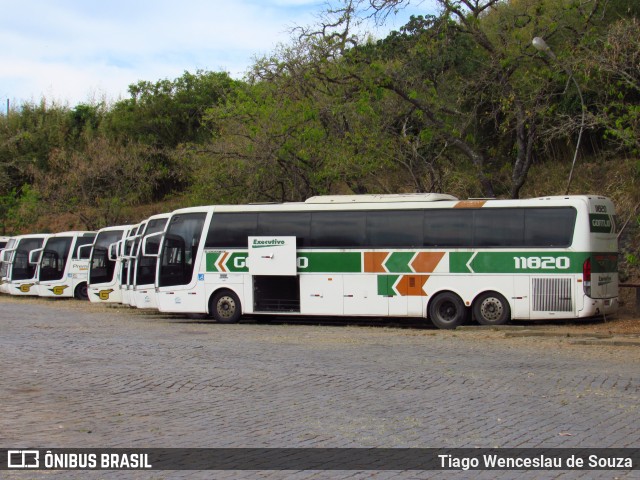 Empresa Gontijo de Transportes 11820 na cidade de Belo Horizonte, Minas Gerais, Brasil, por Tiago Wenceslau de Souza. ID da foto: 7443434.