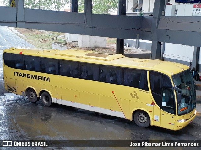 Viação Itapemirim 8647 na cidade de Teresina, Piauí, Brasil, por José Ribamar Lima Fernandes. ID da foto: 7442895.