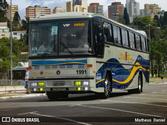 Vip Bus Comércio de Ônibus 1991 na cidade de São Paulo, São Paulo, Brasil, por Matheus  Daniel. Número da foto: #7387697.