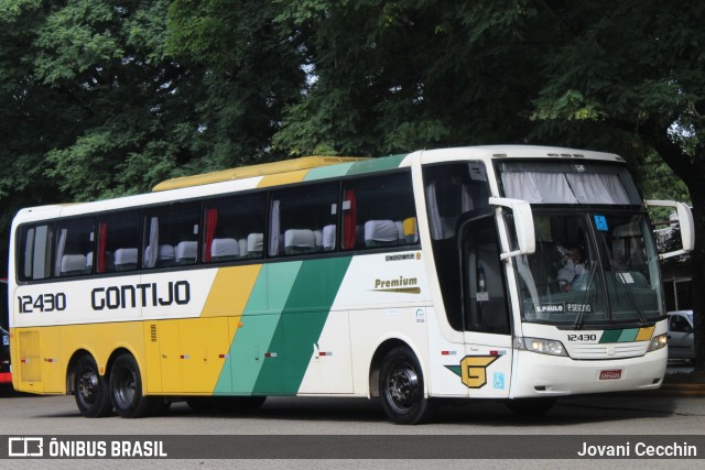 Empresa Gontijo de Transportes 12430 na cidade de São Paulo, São Paulo, Brasil, por Jovani Cecchin. ID da foto: 7387632.