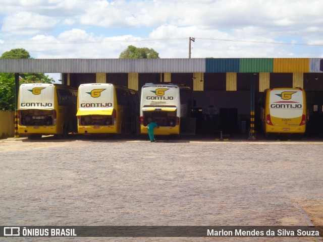 Empresa Gontijo de Transportes 3205 na cidade de Pirapora, Minas Gerais, Brasil, por Marlon Mendes da Silva Souza. ID da foto: 7385836.