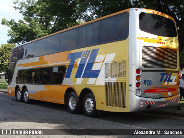 TIL Transportes Coletivos 420 na cidade de Curitiba, Paraná, Brasil, por Alexandre M.  Sanches. ID da foto: 7385347.