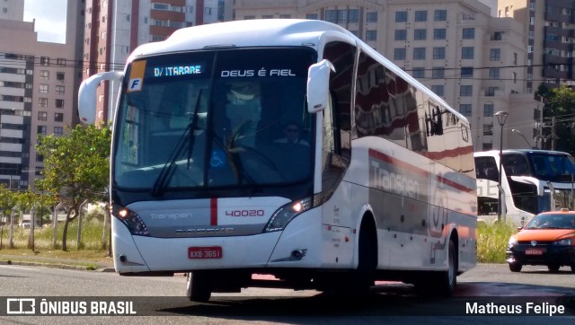 Transpen Transporte Coletivo e Encomendas 40020 na cidade de Curitiba, Paraná, Brasil, por Matheus Felipe. Número da foto: #7387745.
