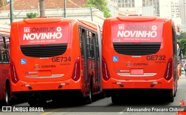 Viação Cidade Sorriso >> Viação Sorriso de Curitiba GE732 na cidade de Curitiba, Paraná, Brasil, por Alessandro Fracaro Chibior. Número da foto: #7386087.