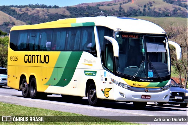 Empresa Gontijo de Transportes 19025 na cidade de Roseira, São Paulo, Brasil, por Adriano Duarte. ID da foto: 7386255.