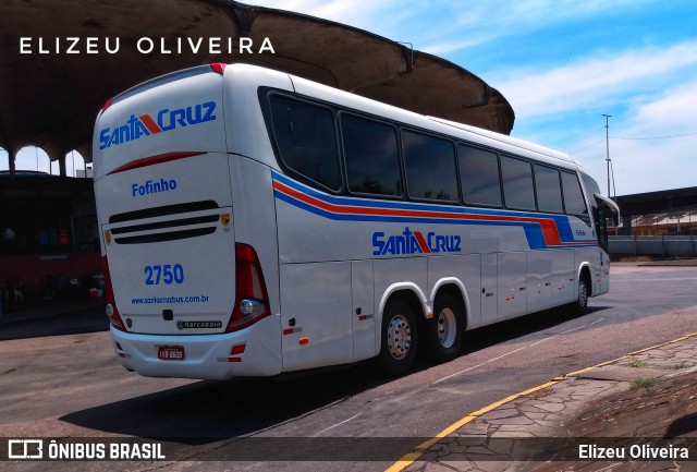 VUSC - Viação União Santa Cruz 2750 na cidade de Porto Alegre, Rio Grande do Sul, Brasil, por Elizeu Oliveira. Número da foto: #7386281.