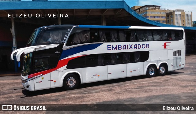 Expresso Embaixador 607 na cidade de Porto Alegre, Rio Grande do Sul, Brasil, por Elizeu Oliveira. Número da foto: #7386300.