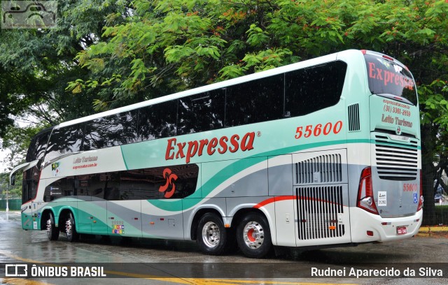 Expressa Turismo 55600 na cidade de São Paulo, São Paulo, Brasil, por Rudnei Aparecido da Silva. ID da foto: 7387841.