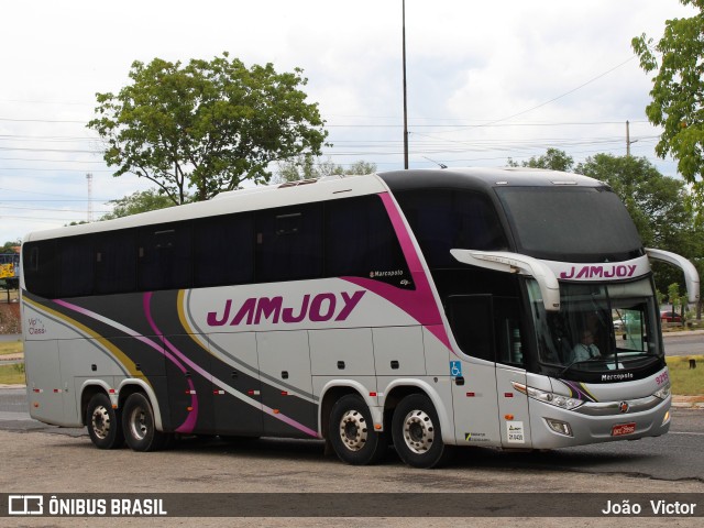 Viação Jam Joy 9215 na cidade de Teresina, Piauí, Brasil, por João Victor. ID da foto: 7386323.