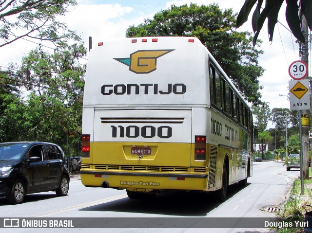 Empresa Gontijo de Transportes 11000 na cidade de Belo Horizonte, Minas Gerais, Brasil, por Douglas Yuri. ID da foto: 7388018.