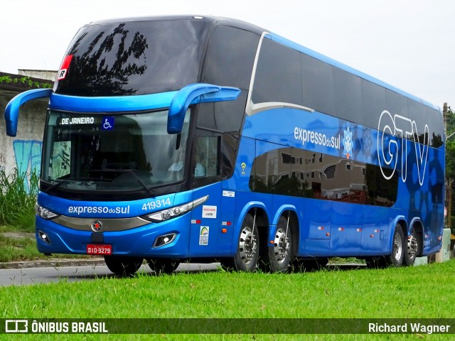 Expresso do Sul 419314 na cidade de Resende, Rio de Janeiro, Brasil, por Richard Wagner. Número da foto: #7446554.