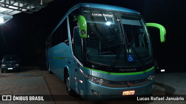 Viação Garcia 8335 na cidade de Ribeirão do Pinhal, Paraná, Brasil, por Lucas Rafael Januário. Número da foto: #7445110.