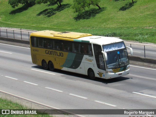 Empresa Gontijo de Transportes 12340 na cidade de São José dos Campos, São Paulo, Brasil, por Rogerio Marques. ID da foto: 7445262.