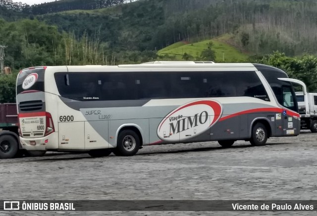 Viação Mimo 6900 na cidade de Aparecida, São Paulo, Brasil, por Vicente de Paulo Alves. ID da foto: 7446804.