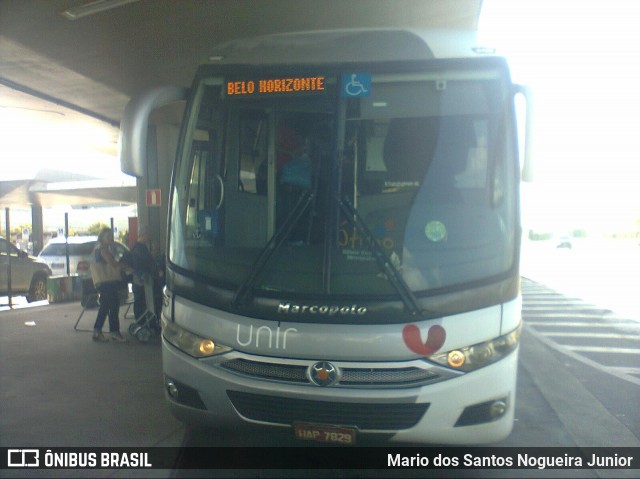 Expresso Unir 2600 na cidade de Confins, Minas Gerais, Brasil, por Mario dos Santos Nogueira Junior. Número da foto: #7445811.