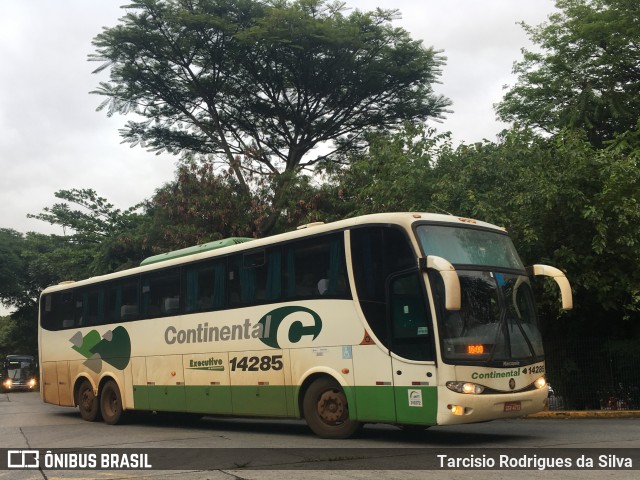 Viação Continental de Transportes 14285 na cidade de São Paulo, São Paulo, Brasil, por Tarcisio Rodrigues da Silva. Número da foto: #7445463.