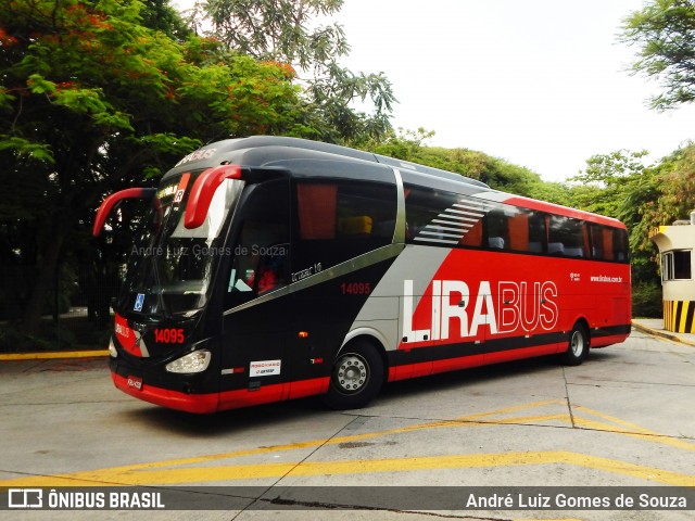 Lirabus 14095 na cidade de São Paulo, São Paulo, Brasil, por André Luiz Gomes de Souza. Número da foto: #7446636.