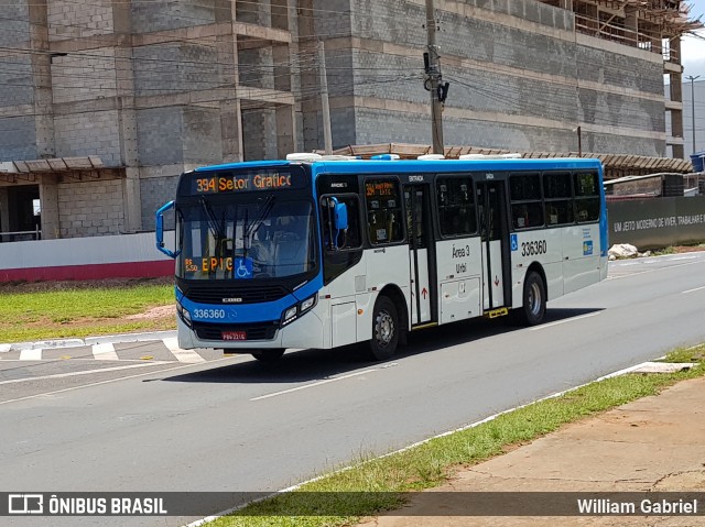 Urbi Mobilidade Urbana 336360 na cidade de Samambaia, Distrito Federal, Brasil, por William Gabriel. ID da foto: 7445544.