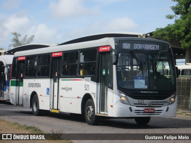 Borborema Imperial Transportes 521 na cidade de Olinda, Pernambuco, Brasil, por Gustavo Felipe Melo. ID da foto: 7445762.