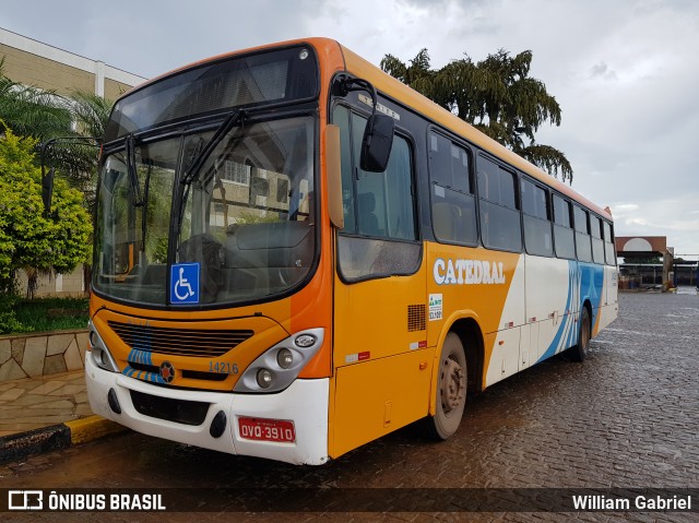 Advance Catedral Transportes 14216 na cidade de Luziânia, Goiás, Brasil, por William Gabriel. Número da foto: #7445572.