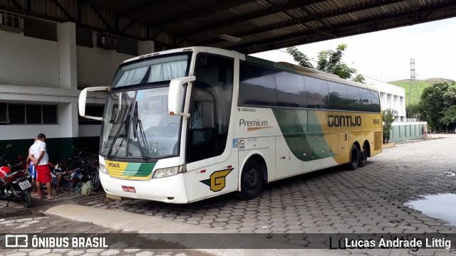 Empresa Gontijo de Transportes 11565 na cidade de Governador Valadares, Minas Gerais, Brasil, por Lucas Andrade Littig. ID da foto: 7445199.