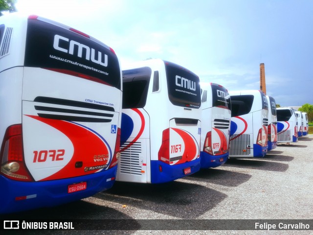 CMW Transportes garagem na cidade de Bragança Paulista, São Paulo, Brasil, por Felipe Carvalho. ID da foto: 7444719.