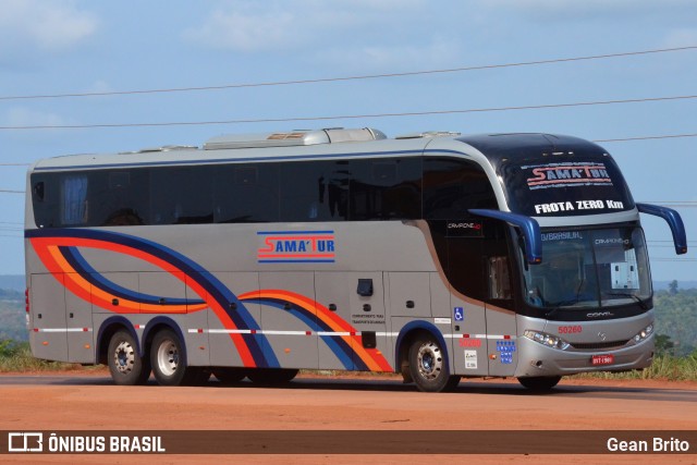 Samatur Transporte e Turismo 50260 na cidade de Estreito, Maranhão, Brasil, por Gean Brito. ID da foto: 7446684.