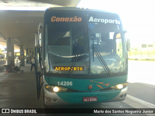 Expresso Unir 14206 na cidade de Confins, Minas Gerais, Brasil, por Mario dos Santos Nogueira Junior. Número da foto: #7445071.