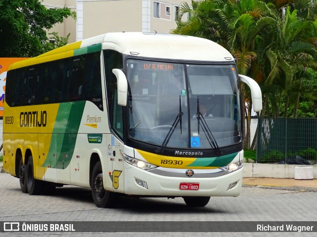 Empresa Gontijo de Transportes 18930 na cidade de Resende, Rio de Janeiro, Brasil, por Richard Wagner. ID da foto: 7446536.